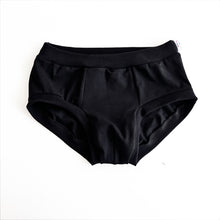 Black Pouch Fronted Briefs | Men’s Pants | Organic Cotton Underwear