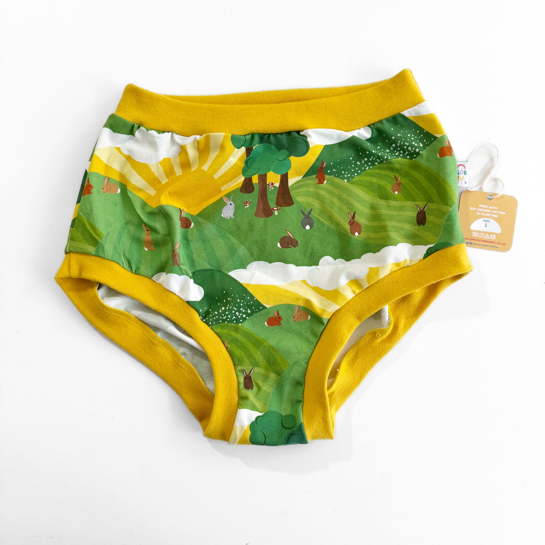 Bunnies High Waisted Knickers - Large