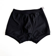 Plain Black Unisex Boxers | Men’s Women’s Pants | Organic Cotton Underwear