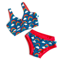 Rainbow Twist Front Bra