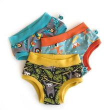 Age 4-5 Children's Unisex Organic Pants - Mixed Pack of 3 | Ethical Kids Underwear