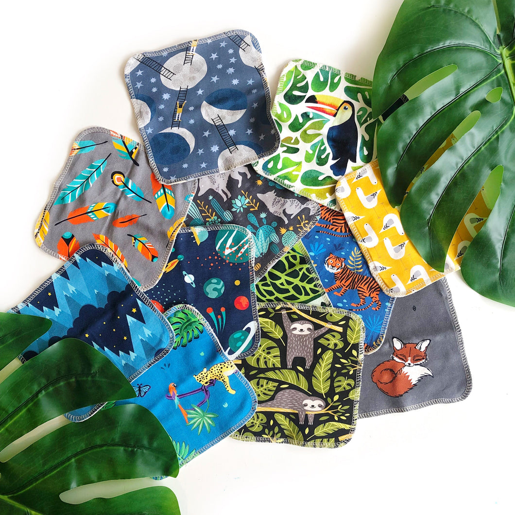Reusable Wipes - Pack of 10