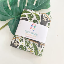 Sloth Giant Organic Muslin Swaddle Blanket
