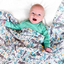 Wolf Muslin Swaddle