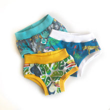 Age 1-2 Children's Unisex Organic Pants - Mixed Pack of 3 | Ethical Kids Underwear