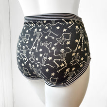 High Waisted Skeleton Adult Pants | Women's Knickers | Organic Cotton Underwear