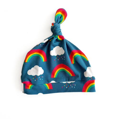 Rainbow Baby Hat - 0-3 months
