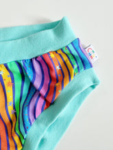 Rainbow Stripe Adult Pants | Women's Knickers | Organic Cotton Underwear