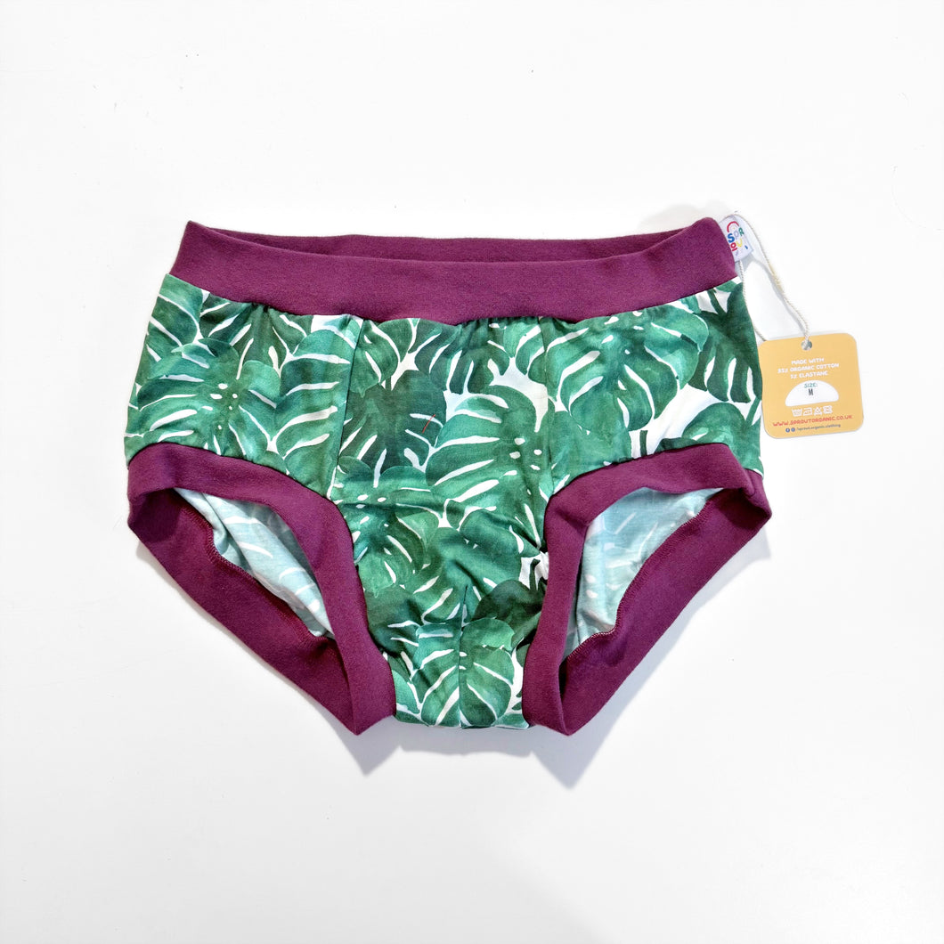 Cheeseplant Pouch Fronted Briefs - M