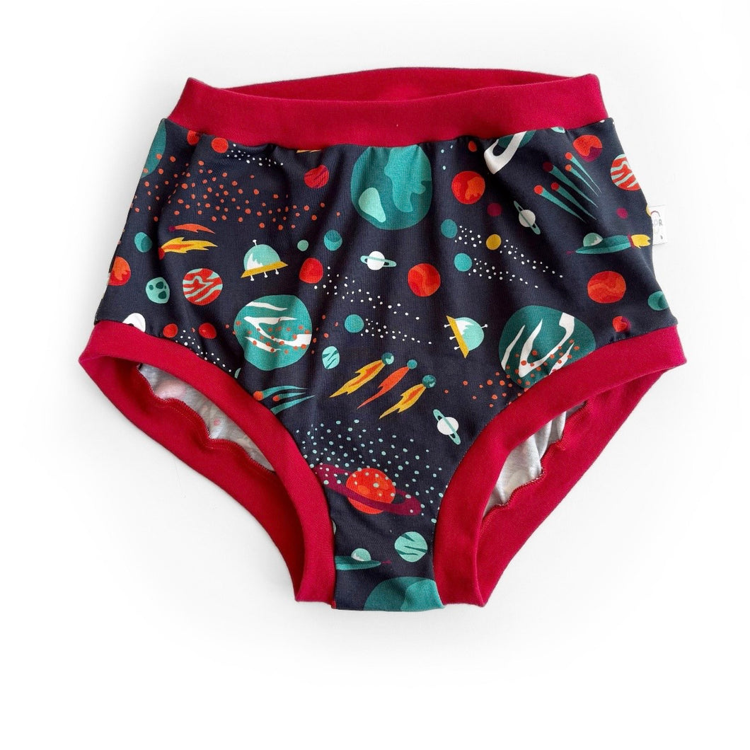 Space Adult Pants | Women's Knickers | Organic Cotton Underwear
