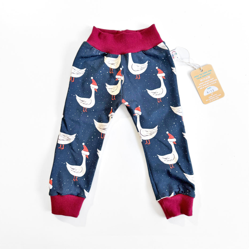 Christmas Goose Trousers 6-12m