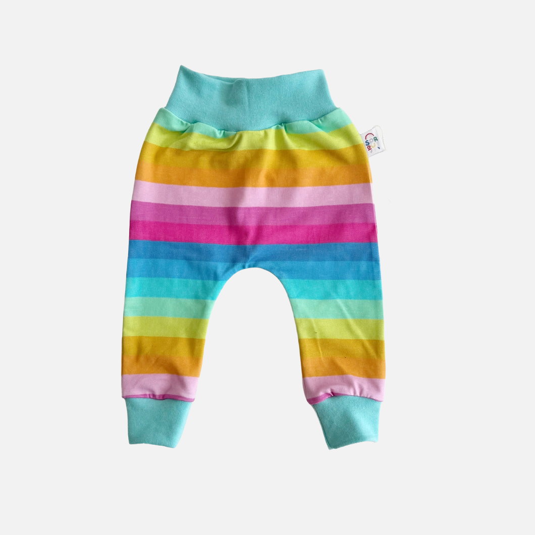 Pastel Stripe Leggings 0-3