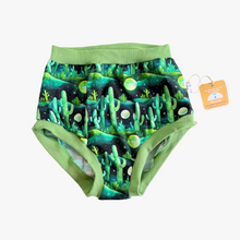 Cactus Stripe High Waisted Knickers - Small