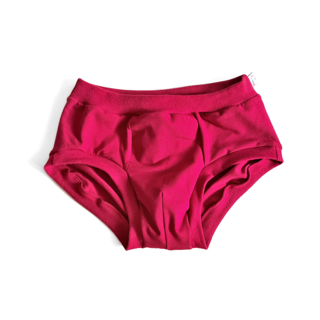 Red Pouch Fronted Briefs | Men’s Pants | Organic Cotton Underwear