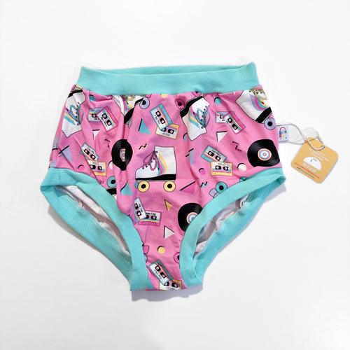 Rollerskate High Waisted Knickers - Large