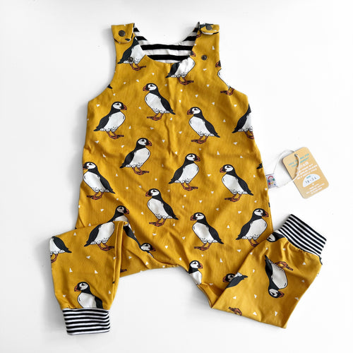 Puffin Dungarees 18-24 - SECONDS