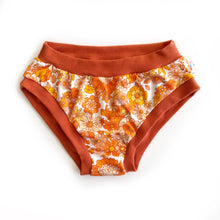 Retro Floral Adult Pants | Women's Knickers | Organic Cotton Underwear
