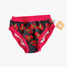 Red Heart Knickers - Large