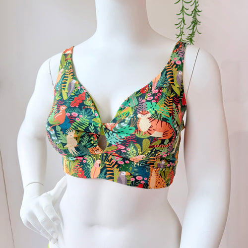 Jungle Twist Front Bra