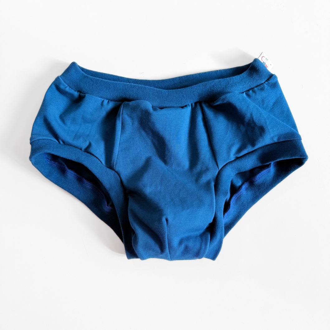 Dark Teal Pouch Fronted Briefs | Men’s Pants | Organic Cotton Underwear
