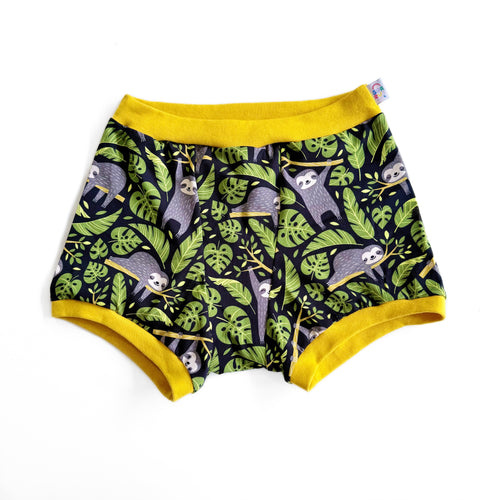 Sloth Unisex Boxers | Men’s Women’s Pants | Organic Cotton Underwear