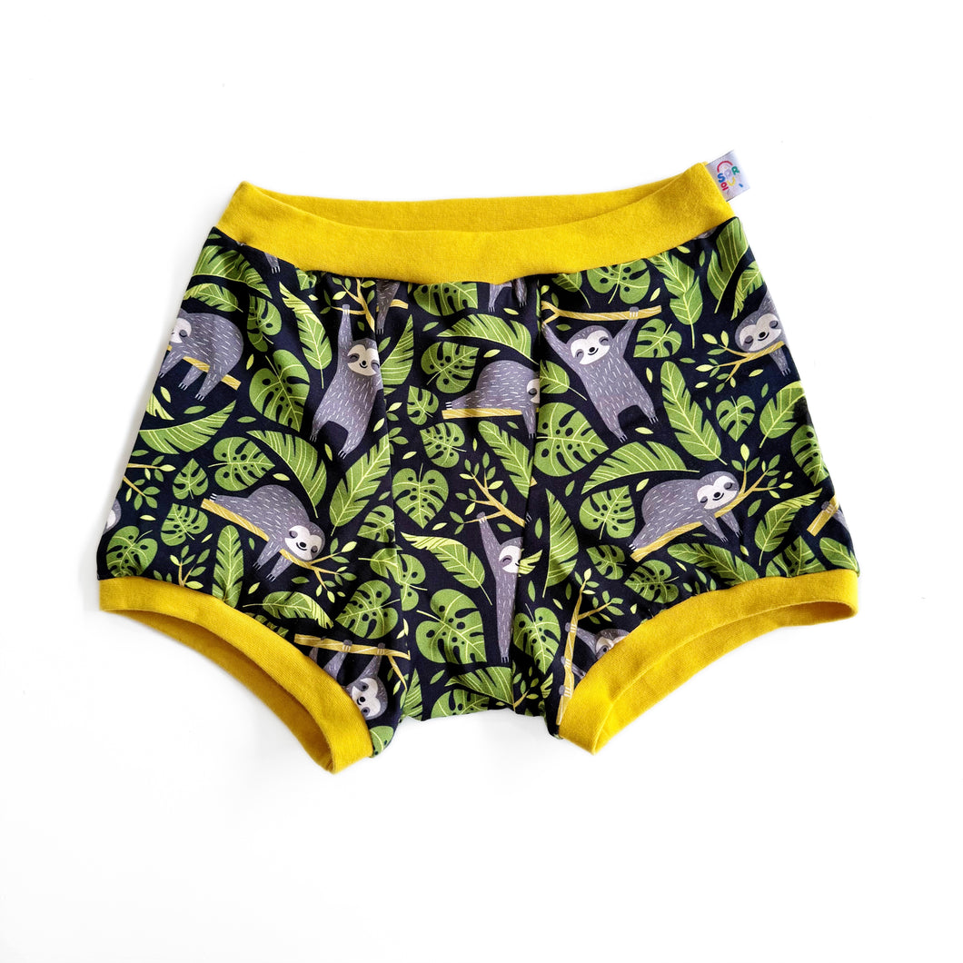 Sloth Unisex Boxers | Men’s Women’s Pants | Organic Cotton Underwear