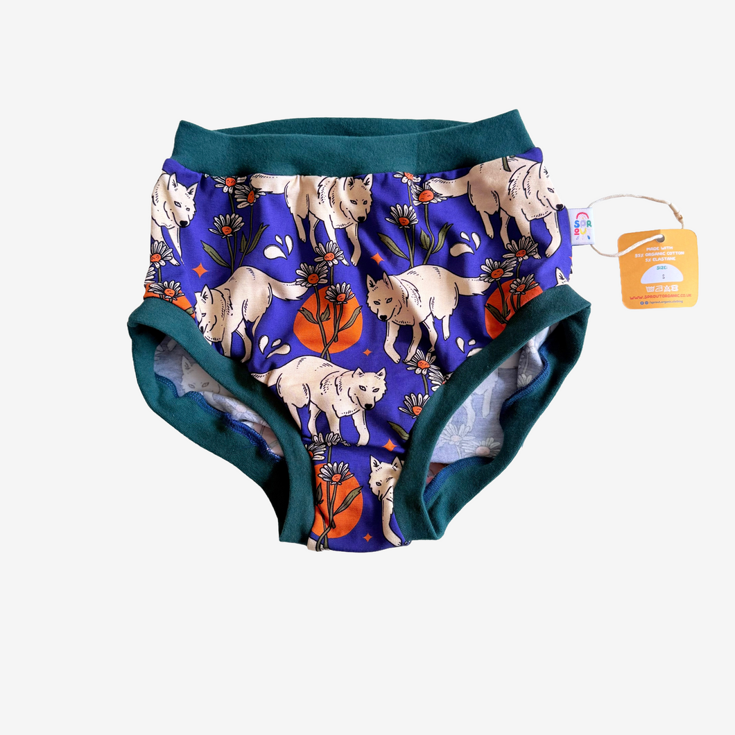 Wolf High Waisted Knickers - S