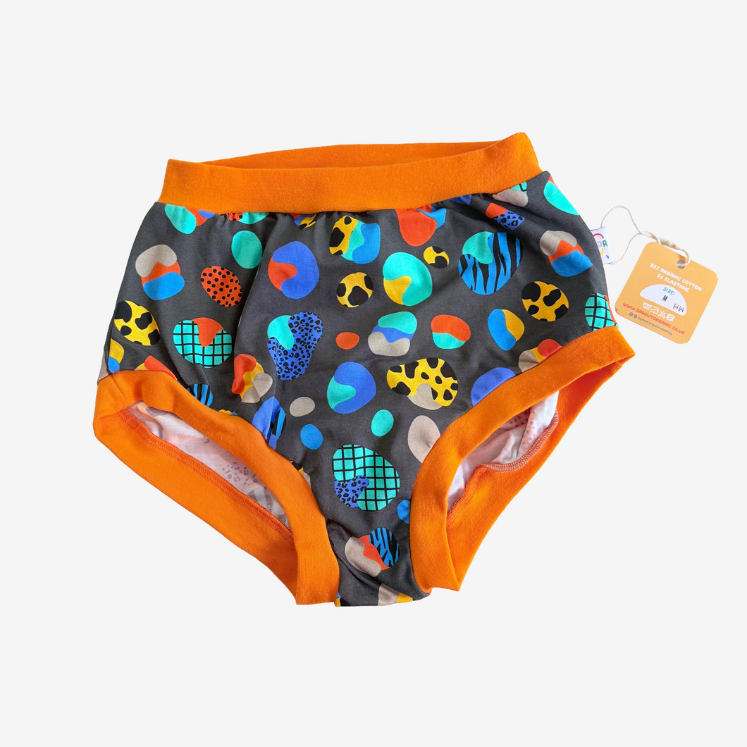 Leopard Print High Waisted Knickers - Medium