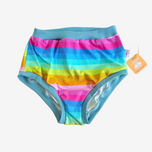 Pastel Stripe High Waisted Knickers - Large