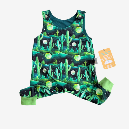 Cactus Dungarees 3-6