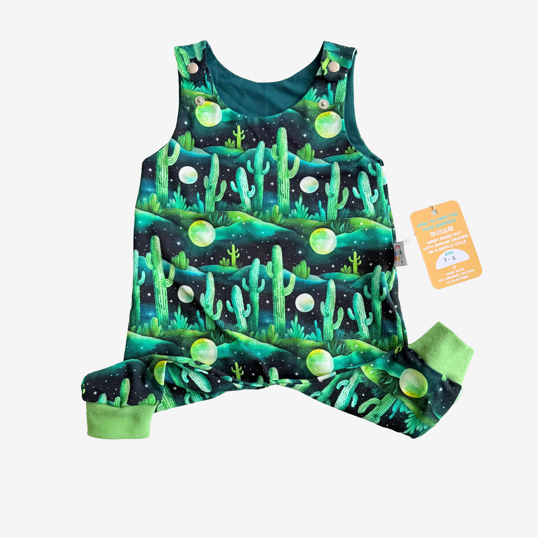 Cactus Dungarees 3-6