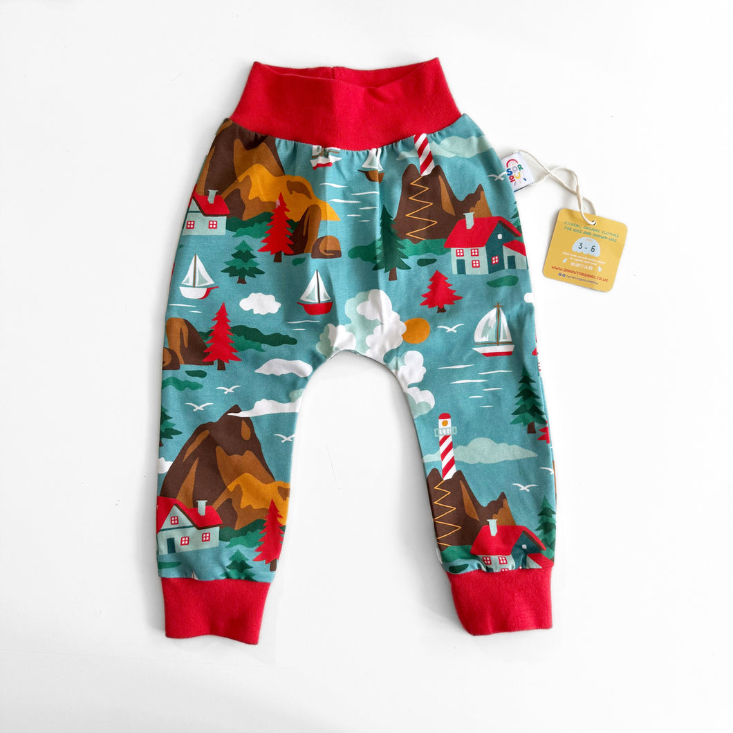 Sailboat Leggings 3-6