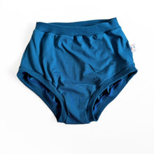 High Waisted Dark Teal Adult Pants | Women's Knickers | Organic Cotton Underwear