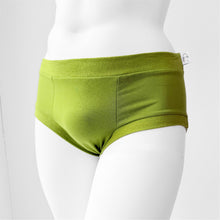 Avocado Green Pouch Fronted Briefs | Men’s Pants | Organic Cotton Underwear
