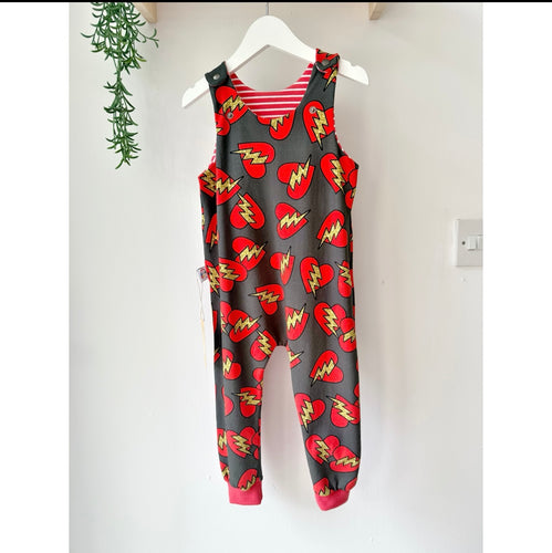 (Copy) Love Heart Dungarees 12-18