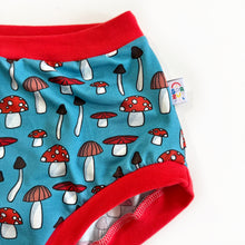 High Waisted Toadstool Adult Pants | Women's Knickers | Organic Cotton Underwear