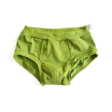 Avocado Green Pouch Fronted Briefs | Men’s Pants | Organic Cotton Underwear