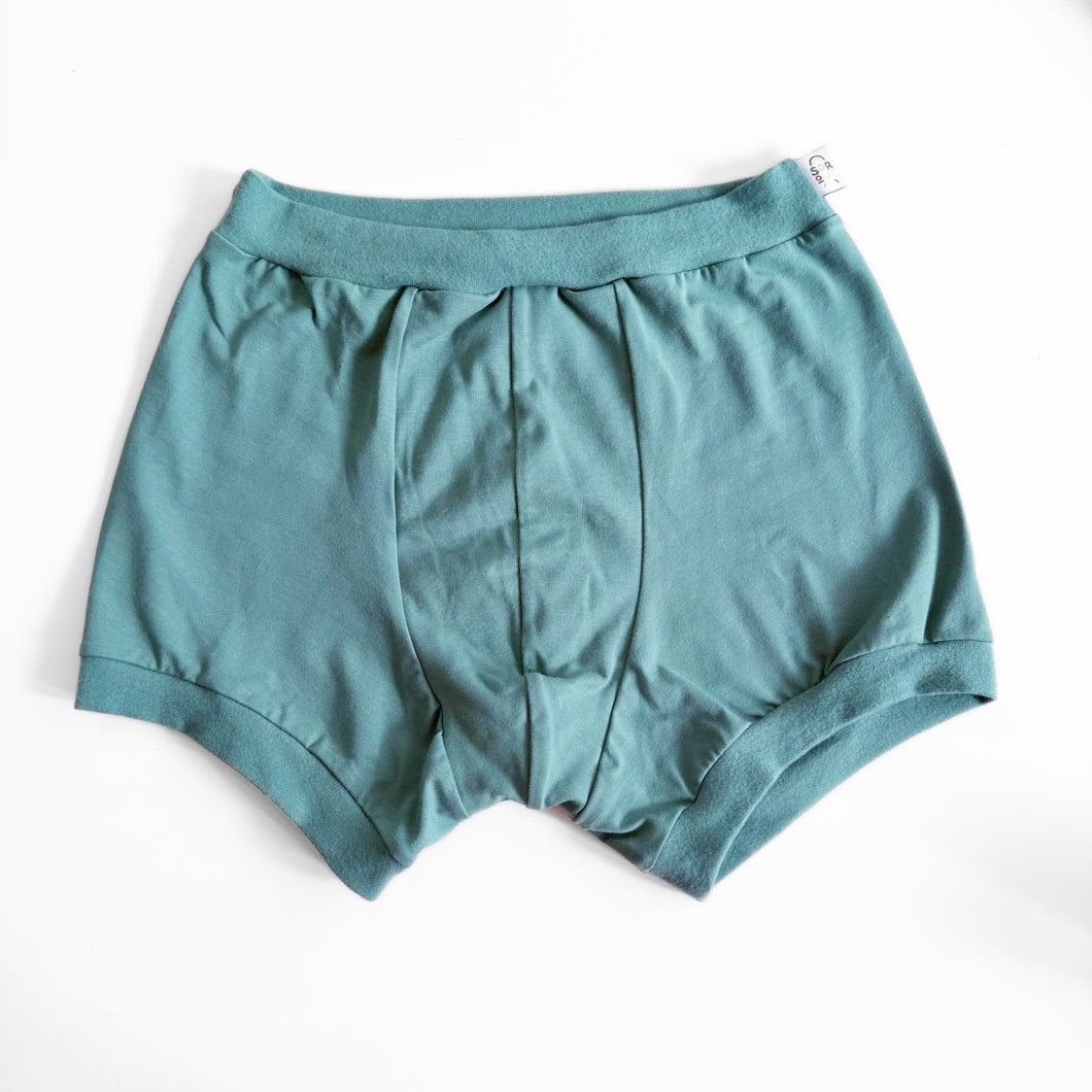 Sea Green Unisex Boxers | Men’s Women’s Pants | Organic Cotton Underwear