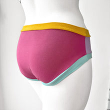 Pastel Colour Block Adult Pants | Women's Knickers | Organic Cotton Underwear