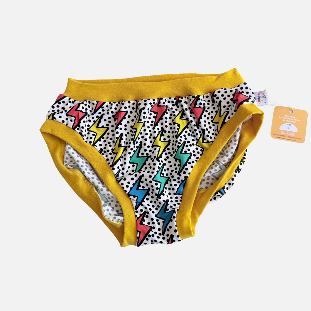 Lightning Bolt Knickers - Large