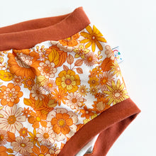 High Waisted Retro Floral Adult Pants | Women's Knickers | Organic Cotton Underwear