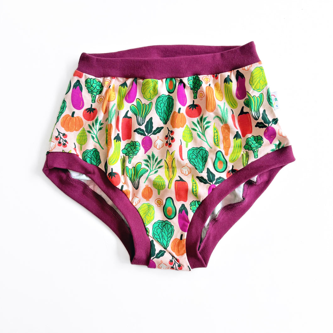 Vegetable Adult Pants | Women's Knickers | Organic Cotton Underwear