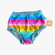 Pastel Stripe High Waisted Knickers - Medium