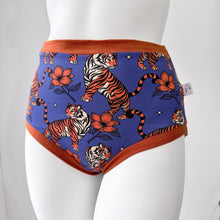 High Waisted Tiger Adult Pants | Women's Knickers | Organic Cotton Underwear