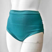 High Waisted Teal Adult Pants | Women's Knickers | Organic Cotton Underwear