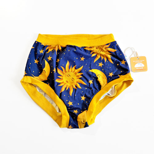 Sun & Moon High Waisted Knickers - Large