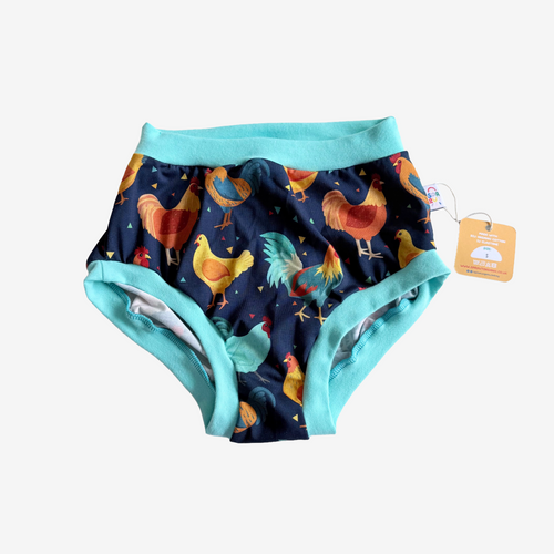 Chicken High Waisted Knickers - Small