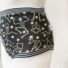 High Waisted Skeleton Adult Pants | Women's Knickers | Organic Cotton Underwear