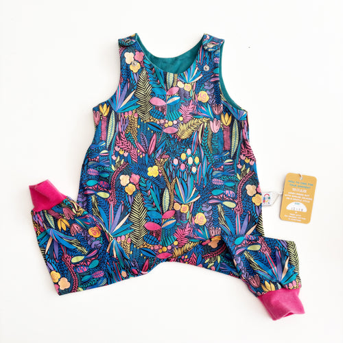 Botanic Dungarees 12-18m