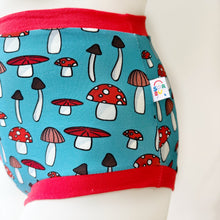 High Waisted Toadstool Adult Pants | Women's Knickers | Organic Cotton Underwear